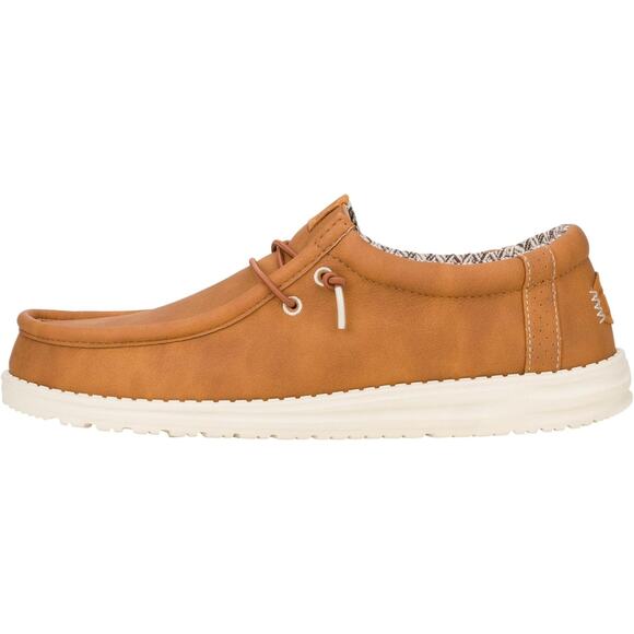 NWT HEYDUDE Wally Classic Men's Slip-On Loafers Tan Size 13 Lightweight